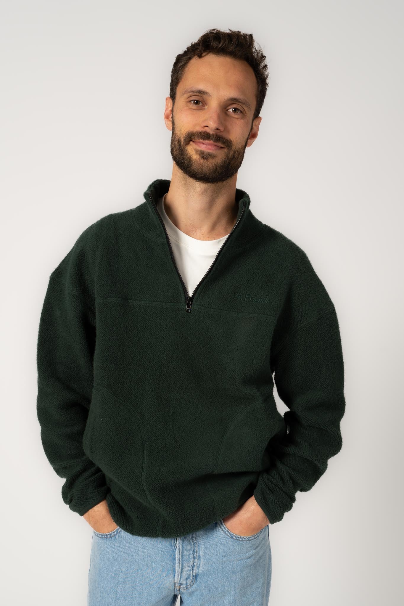 ethical-sustainable-affordable-organic-cotton-fleece-pine-green-1.jpg