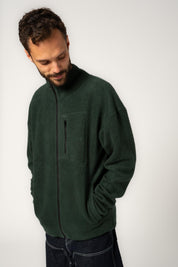 Full-Zip Organic Cotton Fleece