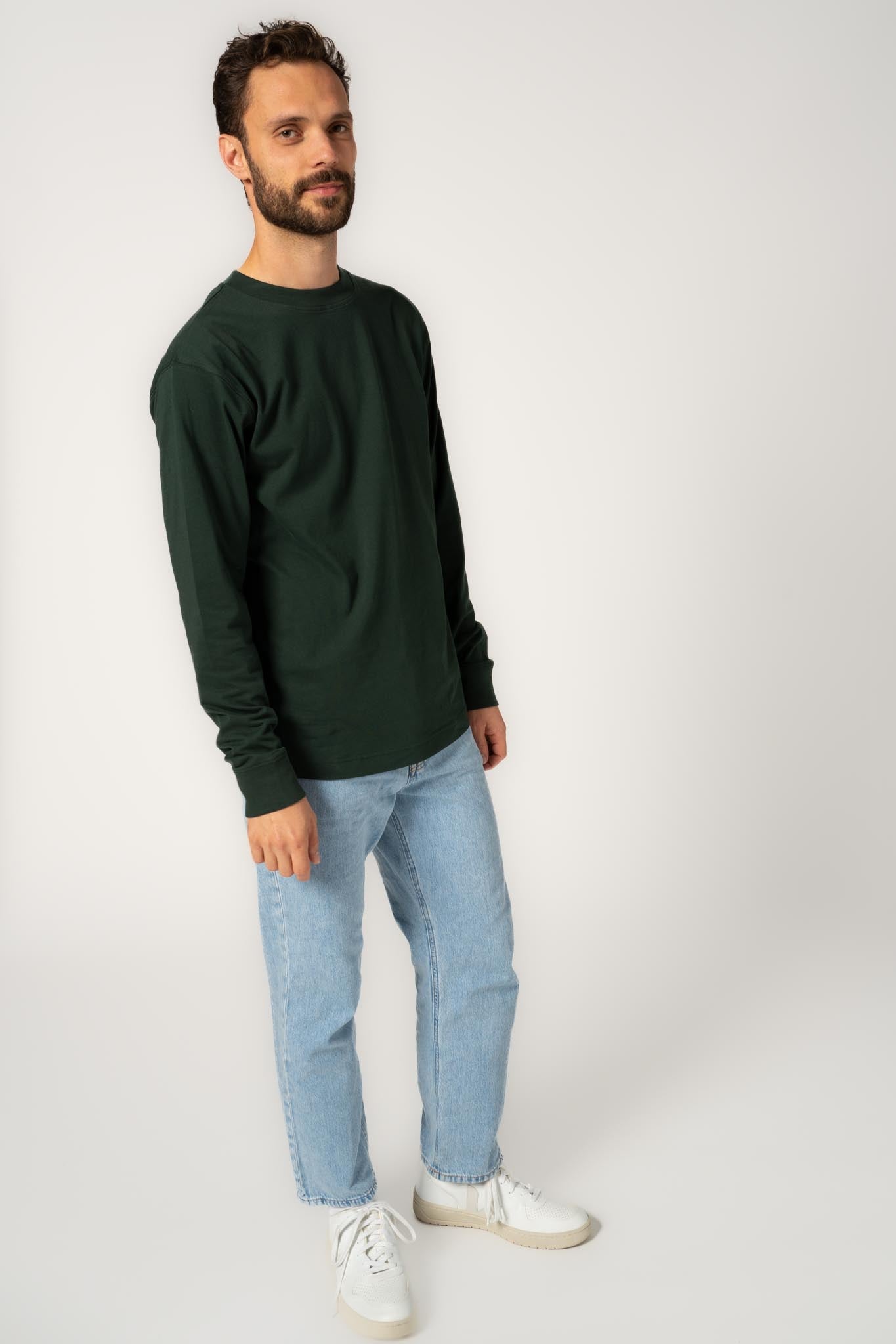 ethical-sustainable-affordable-organic-cotton-long-sleeve-t-shirt-pine-green-2.jpg