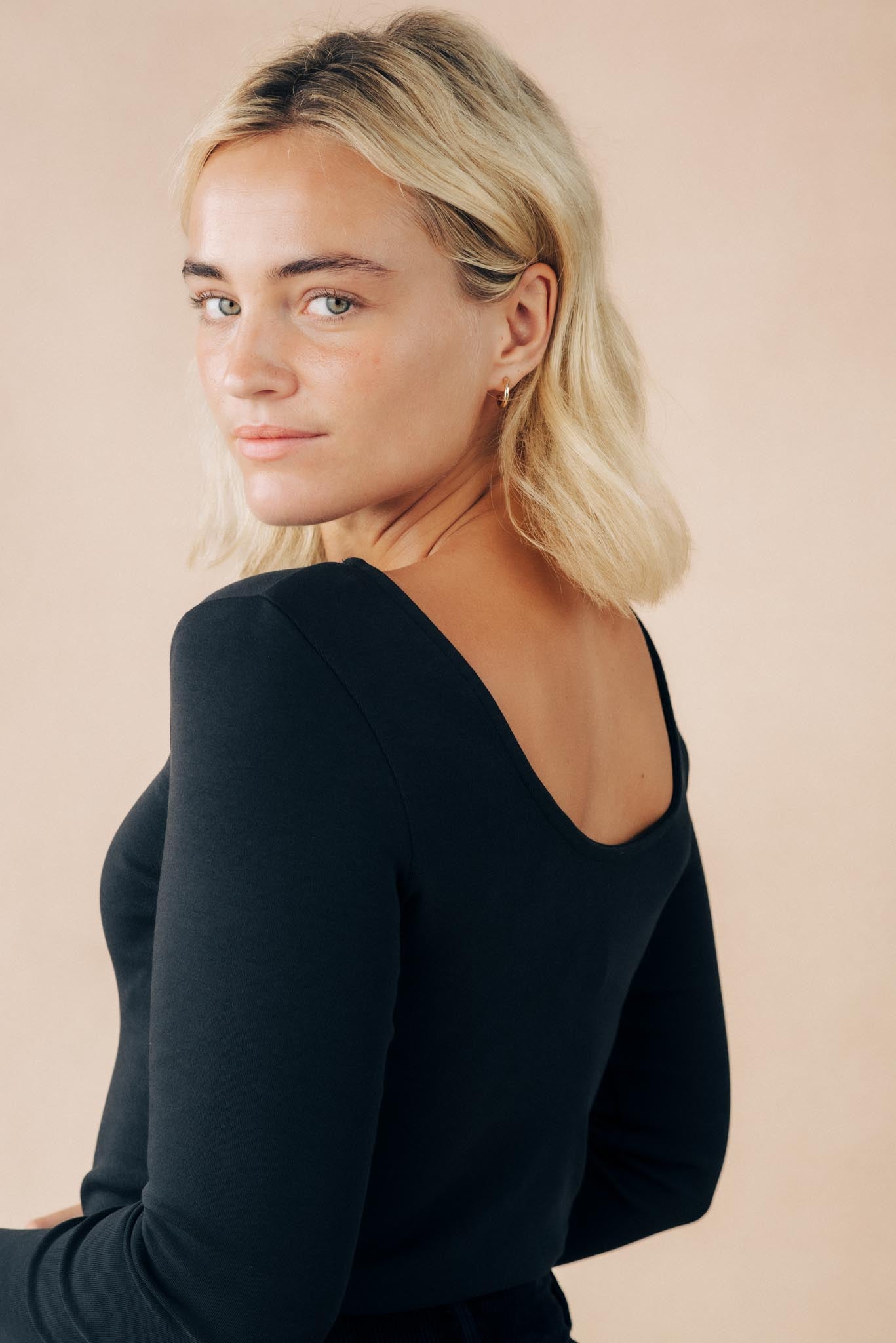 Reversible Long Sleeve Top
