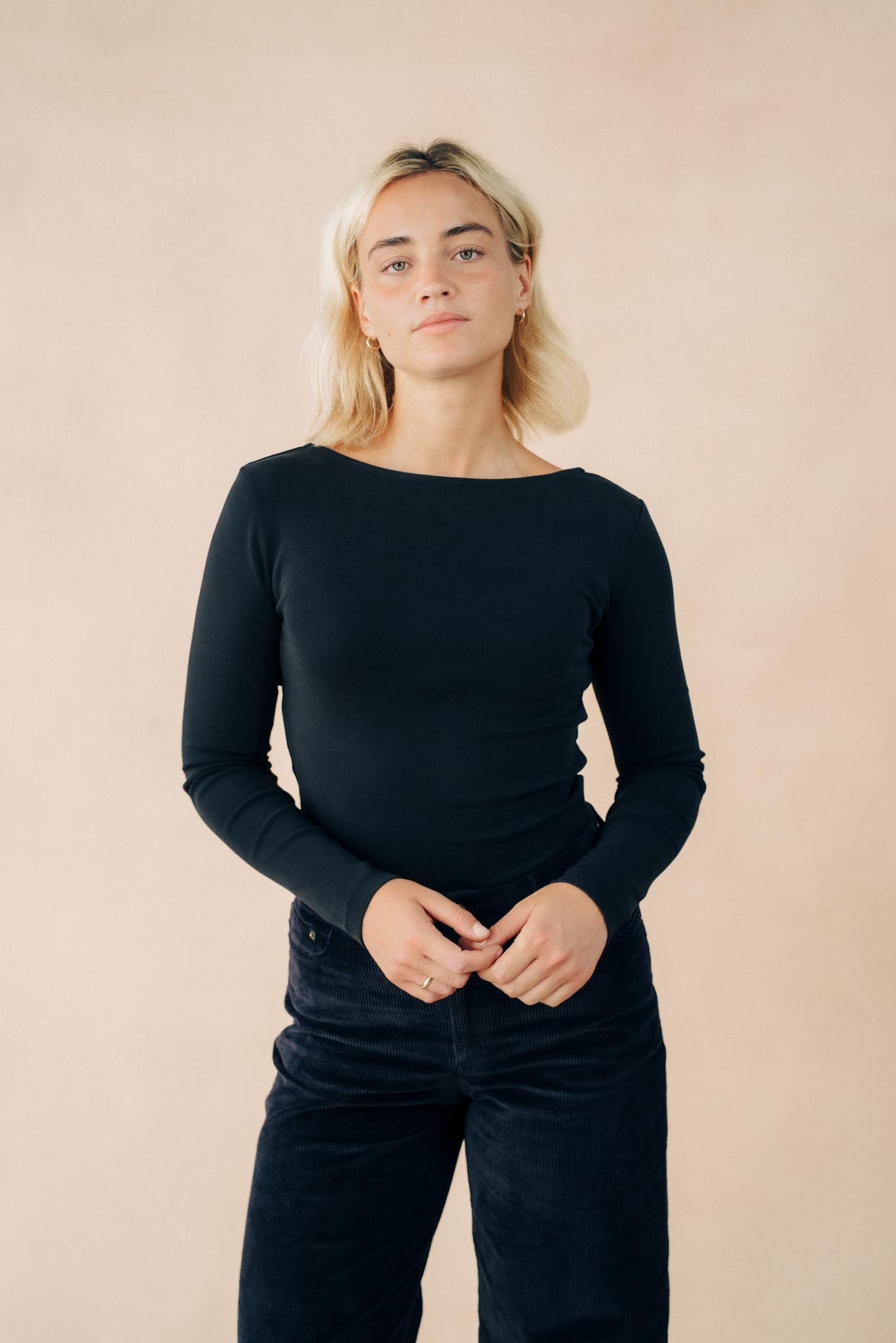 Reversible Long Sleeve Top