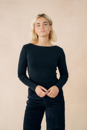Reversible Long Sleeve Top