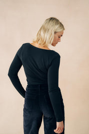 Reversible Long Sleeve Top