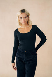 Reversible Long Sleeve Top