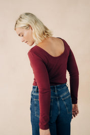 Reversible Long Sleeve Top