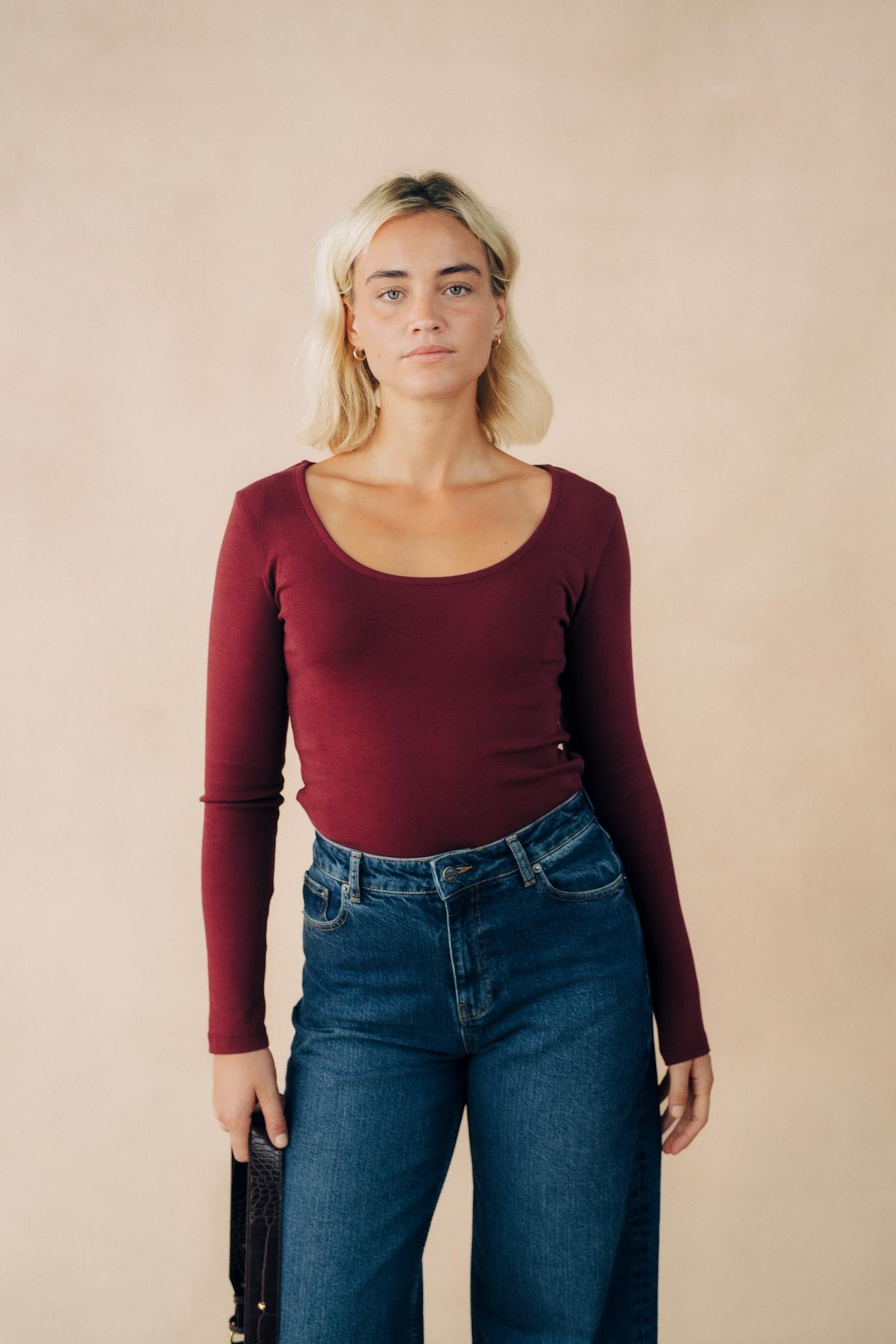 Reversible Long Sleeve Top