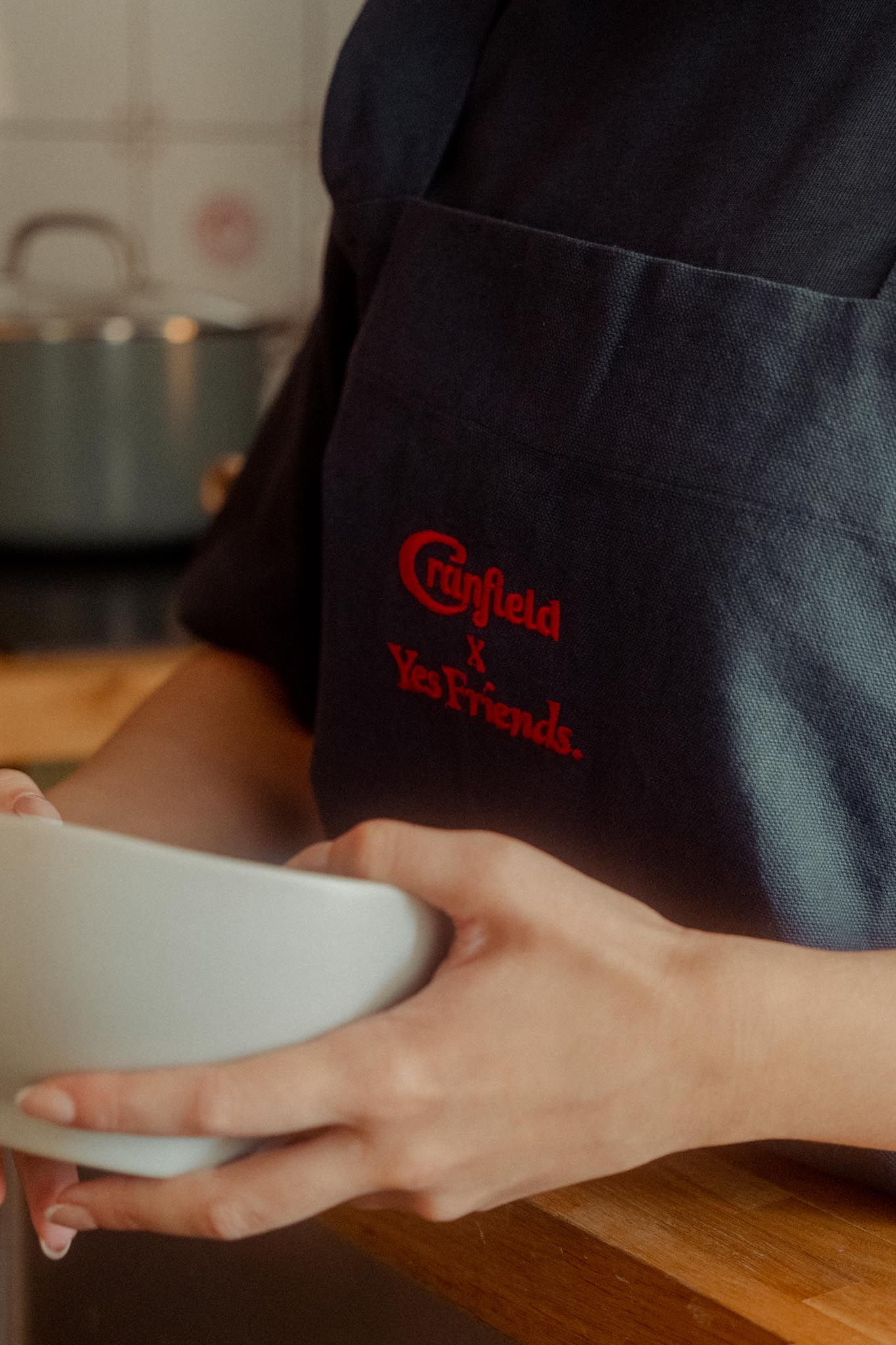 Cranfield x Yes Friends Organic Apron