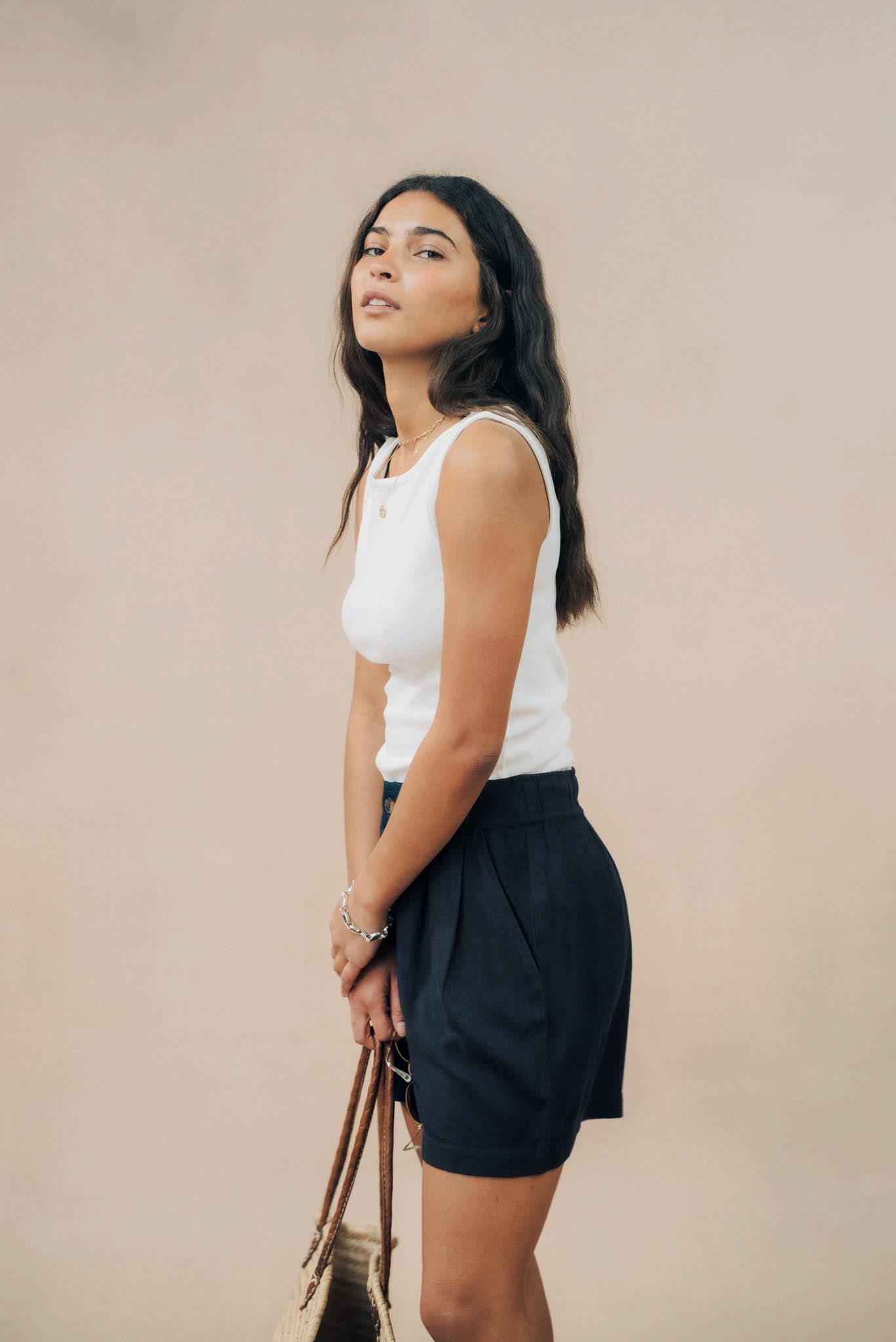 Linen EcoVero™️ Tailored Shorts