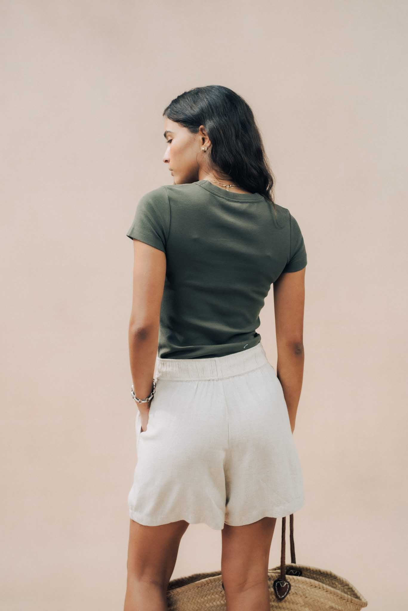 Linen EcoVero™️ Tailored Shorts