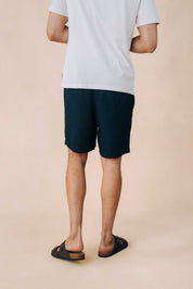 Relaxed Linen Blend Shorts