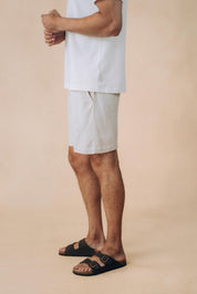 Relaxed Linen Blend Shorts
