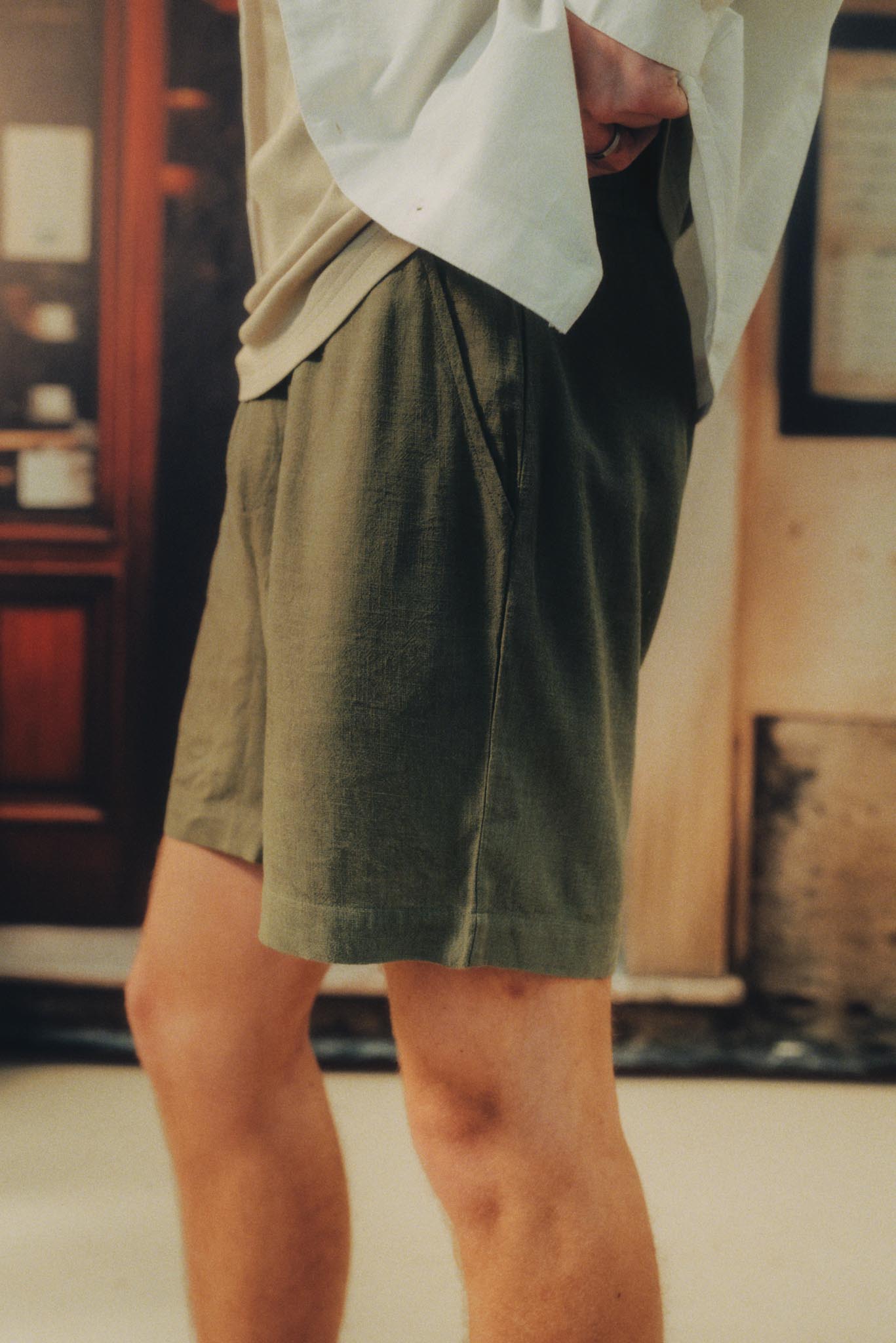 Relaxed Linen EcoVero™️ Shorts