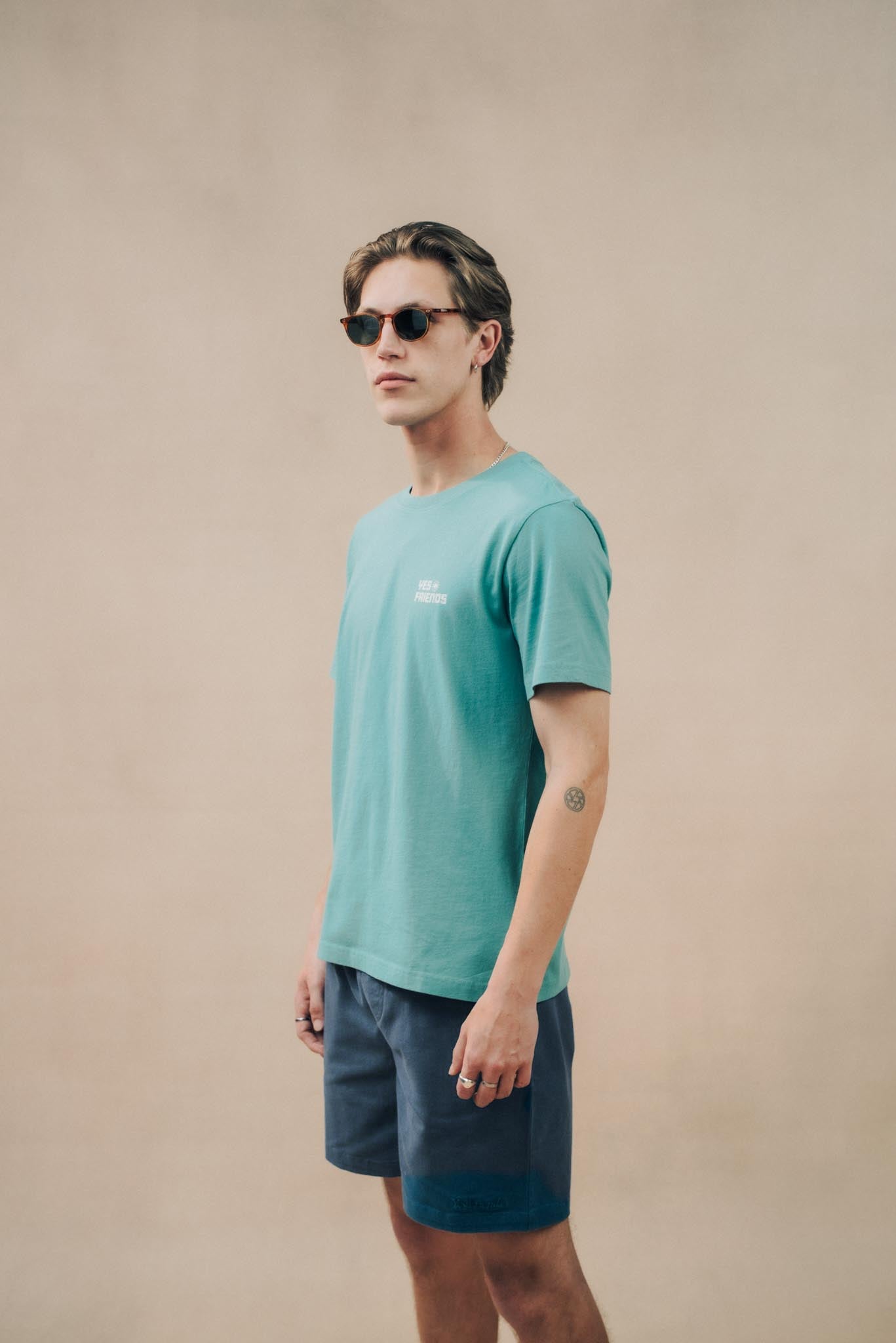 Relaxed Twill Shorts