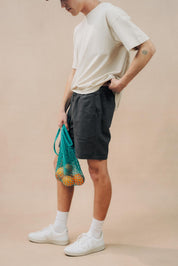 Relaxed Twill Shorts