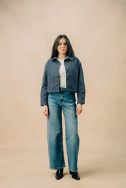 Boxy Canvas Jacket
