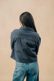 Boxy Canvas Jacket