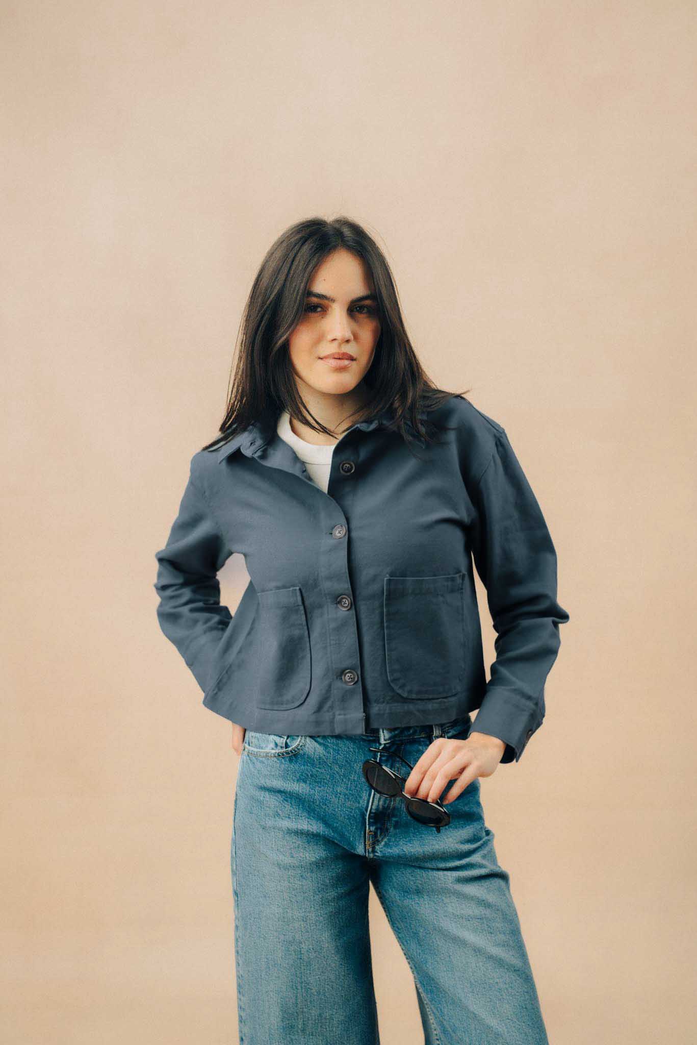 Boxy Canvas Jacket