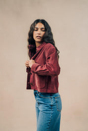 Boxy Corduroy Jacket