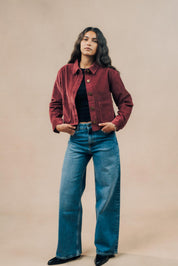 Boxy Corduroy Jacket