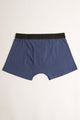 Ethical and Sustainable Organic Boxer Trunks - Forest Green / Grey Marl / Denim Blue