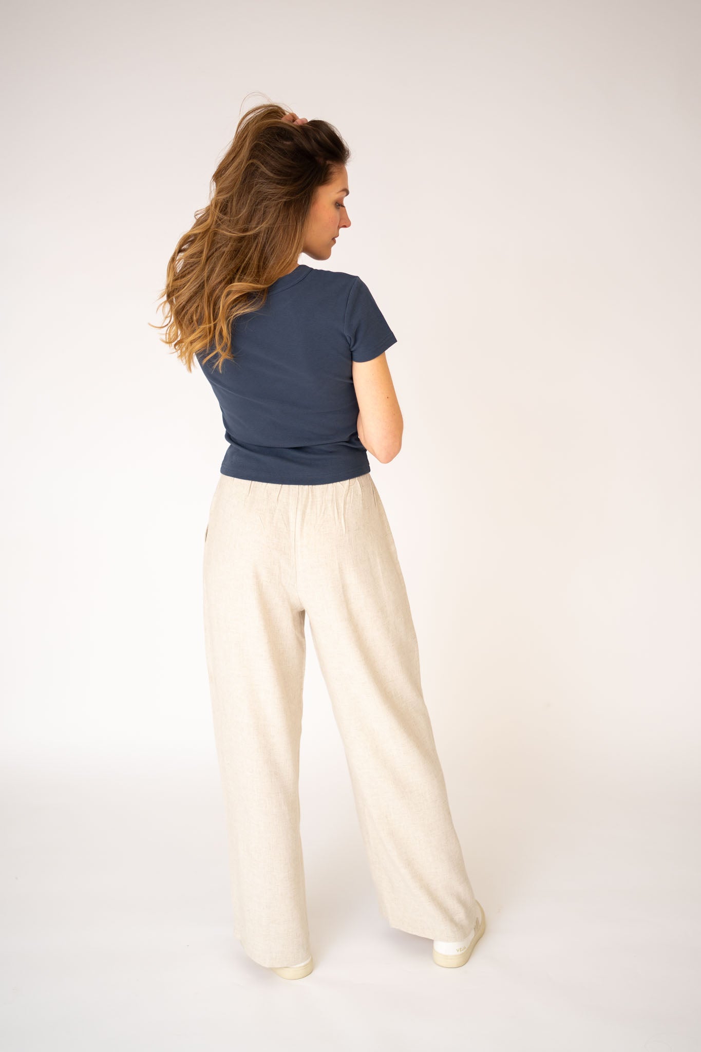 Fitted Micro Rib Organic T-shirt
