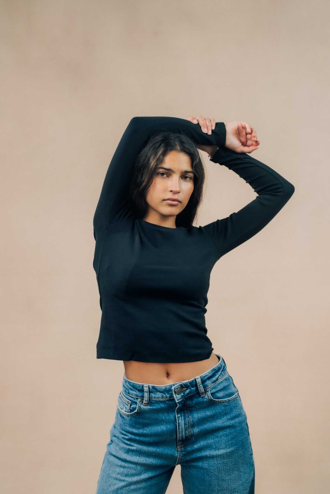 Premium Fitted Long Sleeve T-shirt