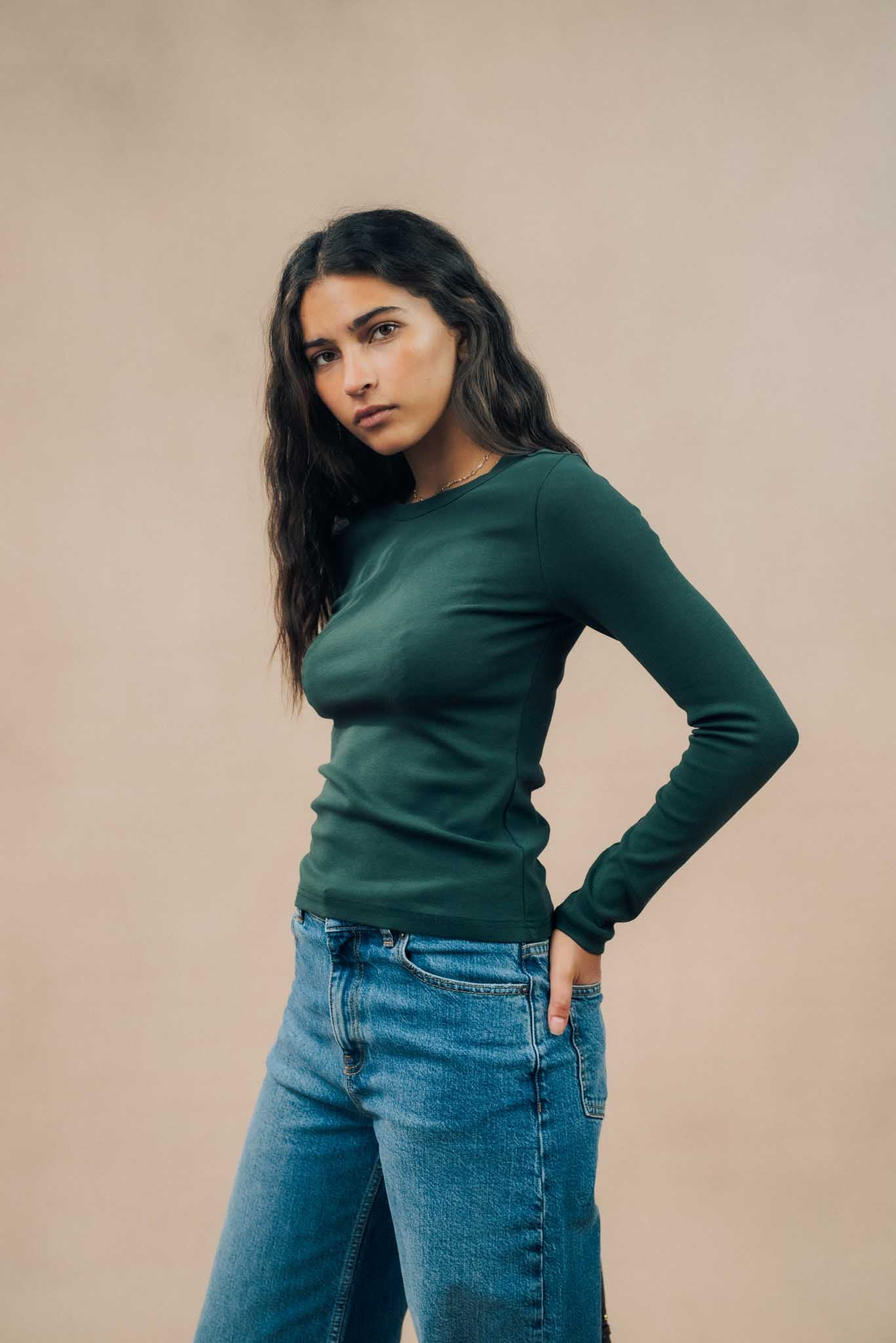Premium Fitted Long Sleeve T-shirt