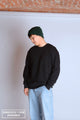 Ethical and Sustainable Heavyweight Organic Sweatshirt Black