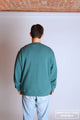 Ethical and Sustainable Heavyweight Organic Sweatshirt Teal