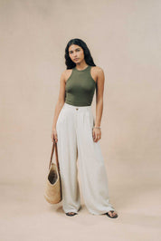 Ribbed Athletic Tank Top