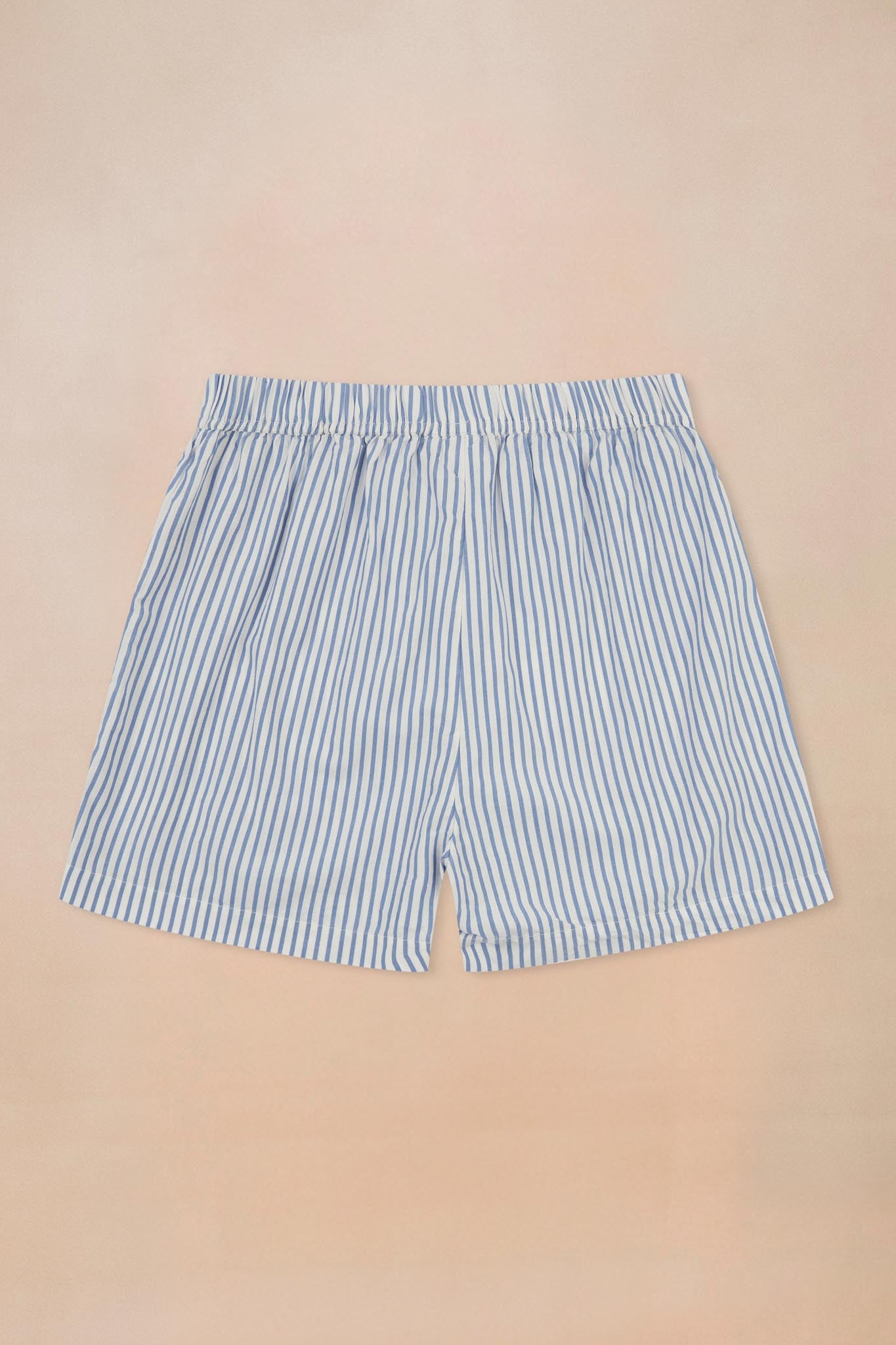 Striped Short PJ Set