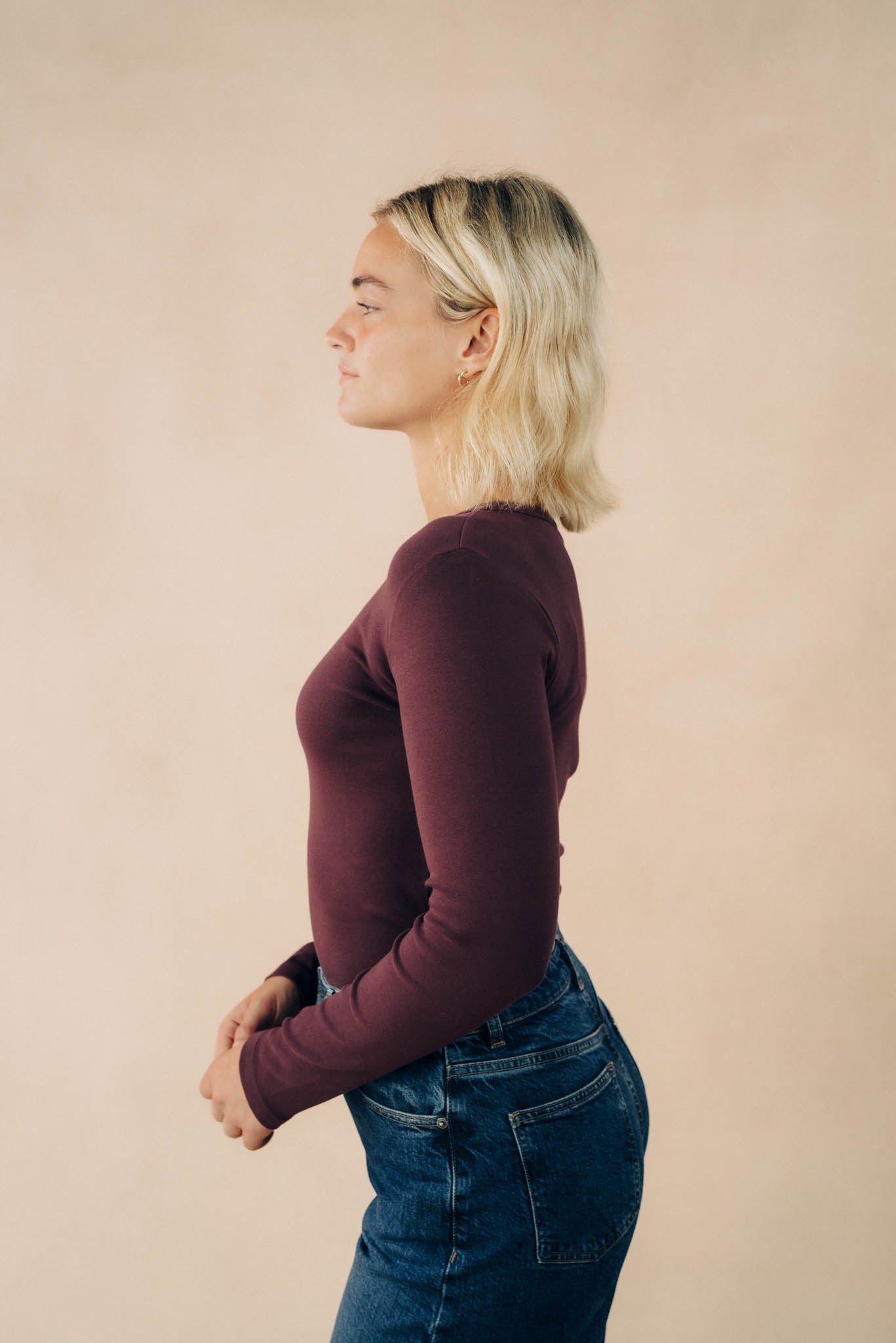Premium Fitted Long Sleeve T-shirt