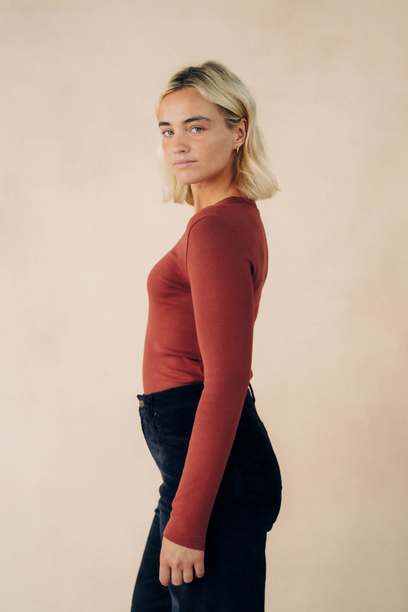 Premium Fitted Long Sleeve T-shirt