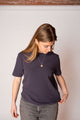 Ethical & Sustainable Premium Heavyweight T-shirt - Graphite Blue