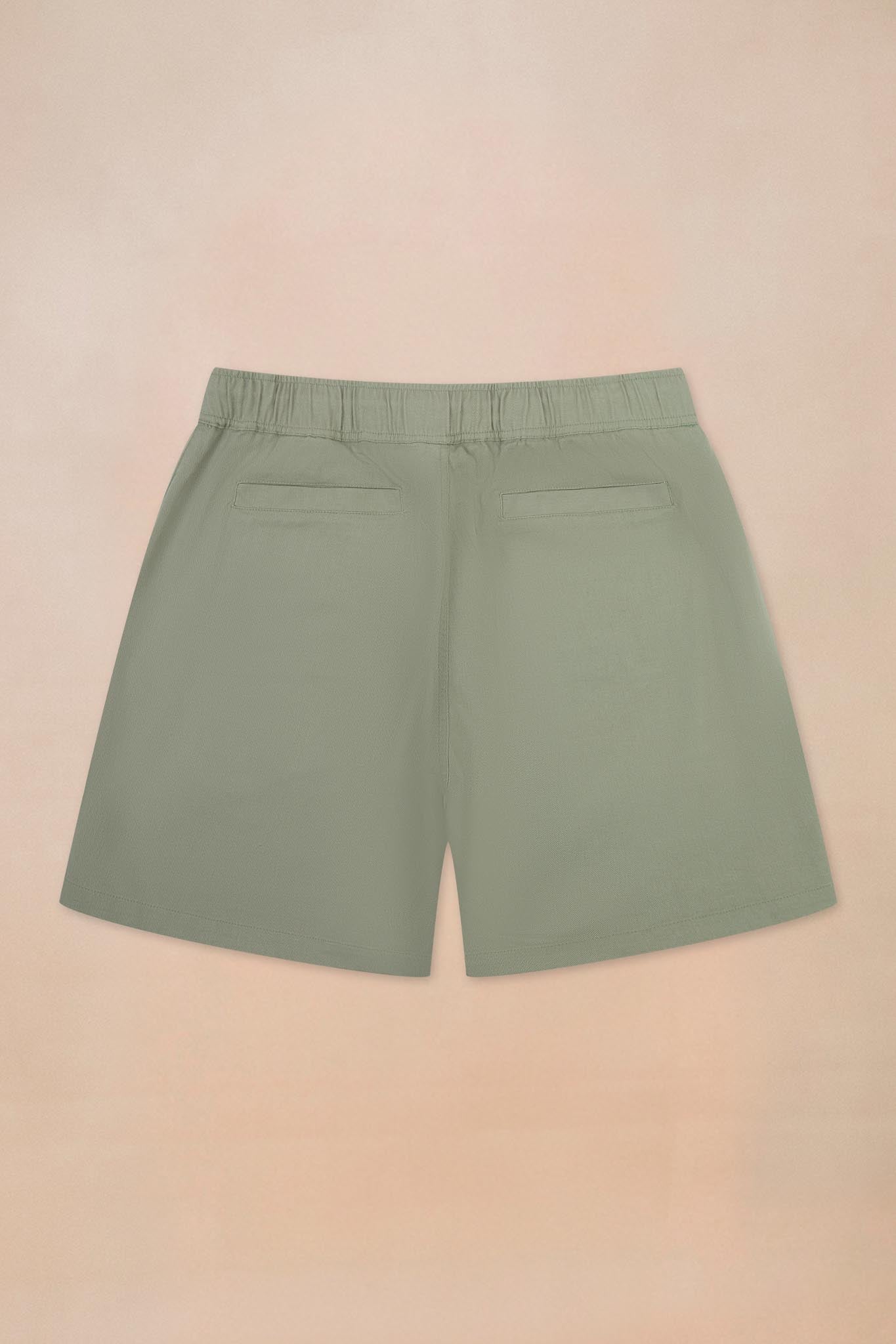 Relaxed Twill Shorts