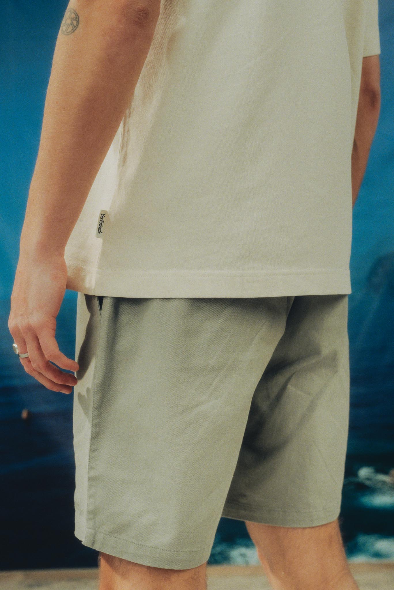 Relaxed Twill Shorts