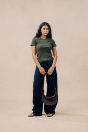 Ribbed T-shirt