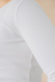 Ribbed Long Sleeve T-shirt