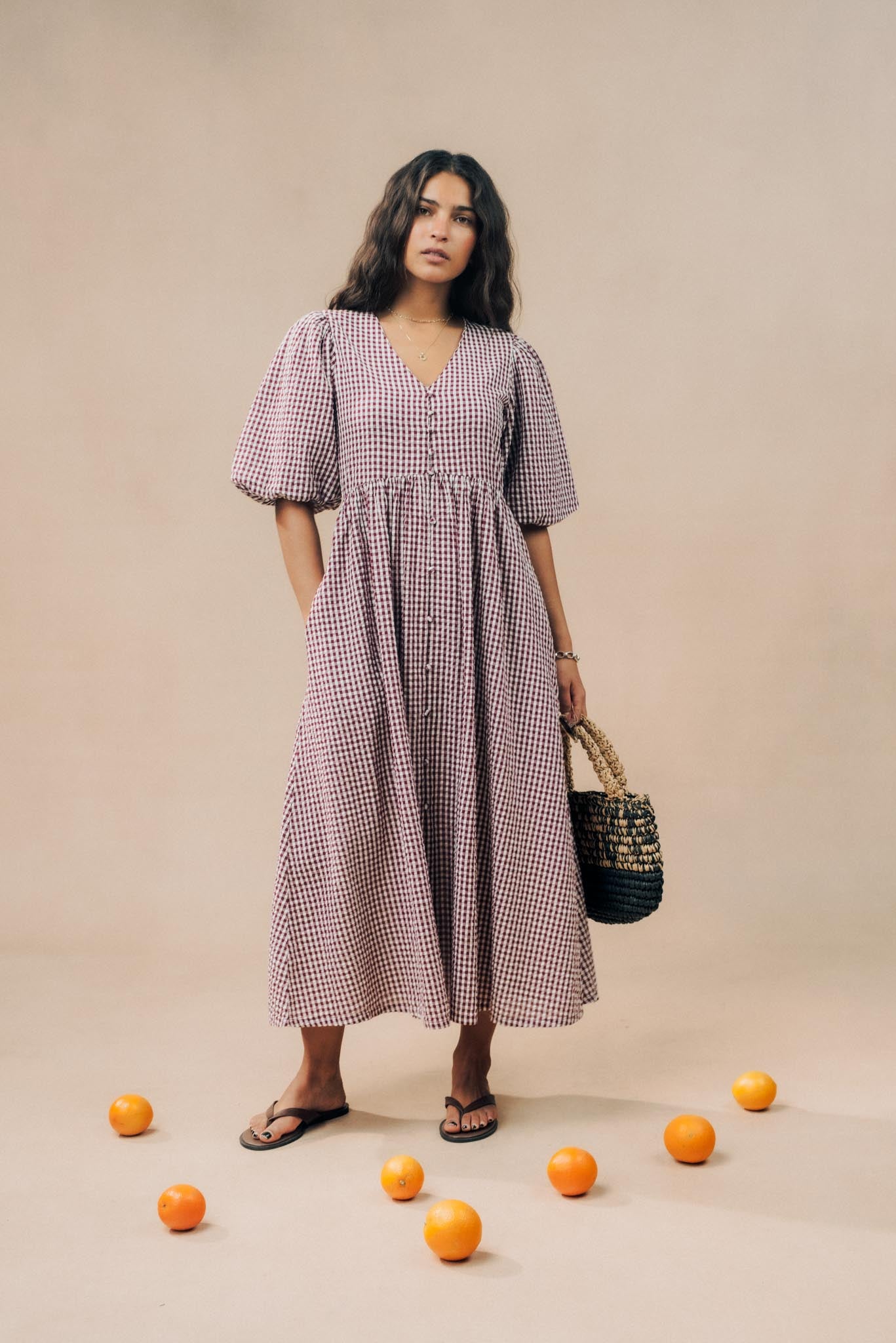 ethical-sustainable-puff-sleeve-midi-dress-berry-gingham-8.jpg