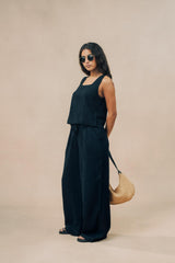 Linen EcoVero™️ Wide Leg Trouser