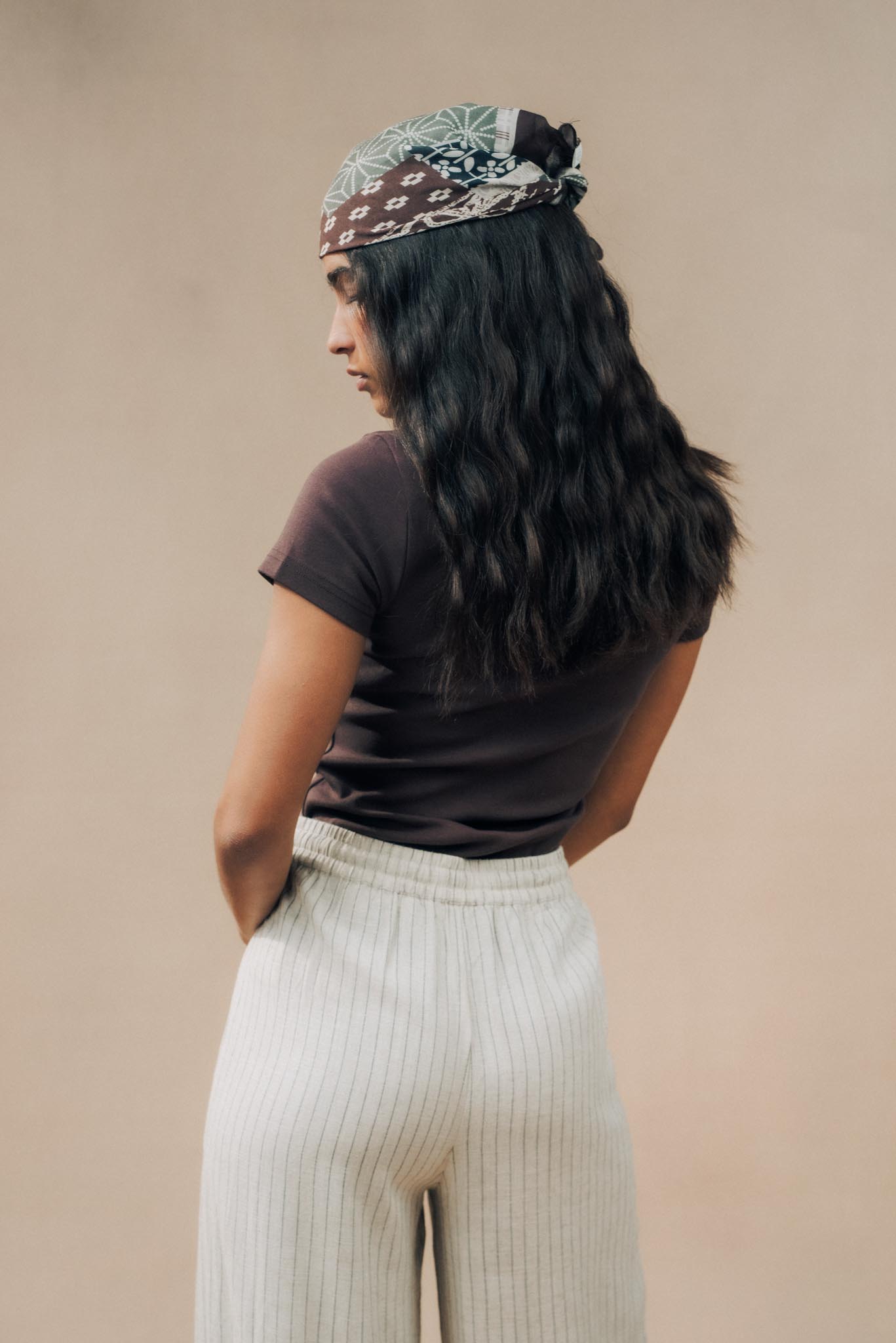 Linen EcoVero™️ Wide Leg Trouser