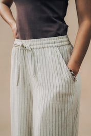 Linen EcoVero™️ Wide Leg Trouser