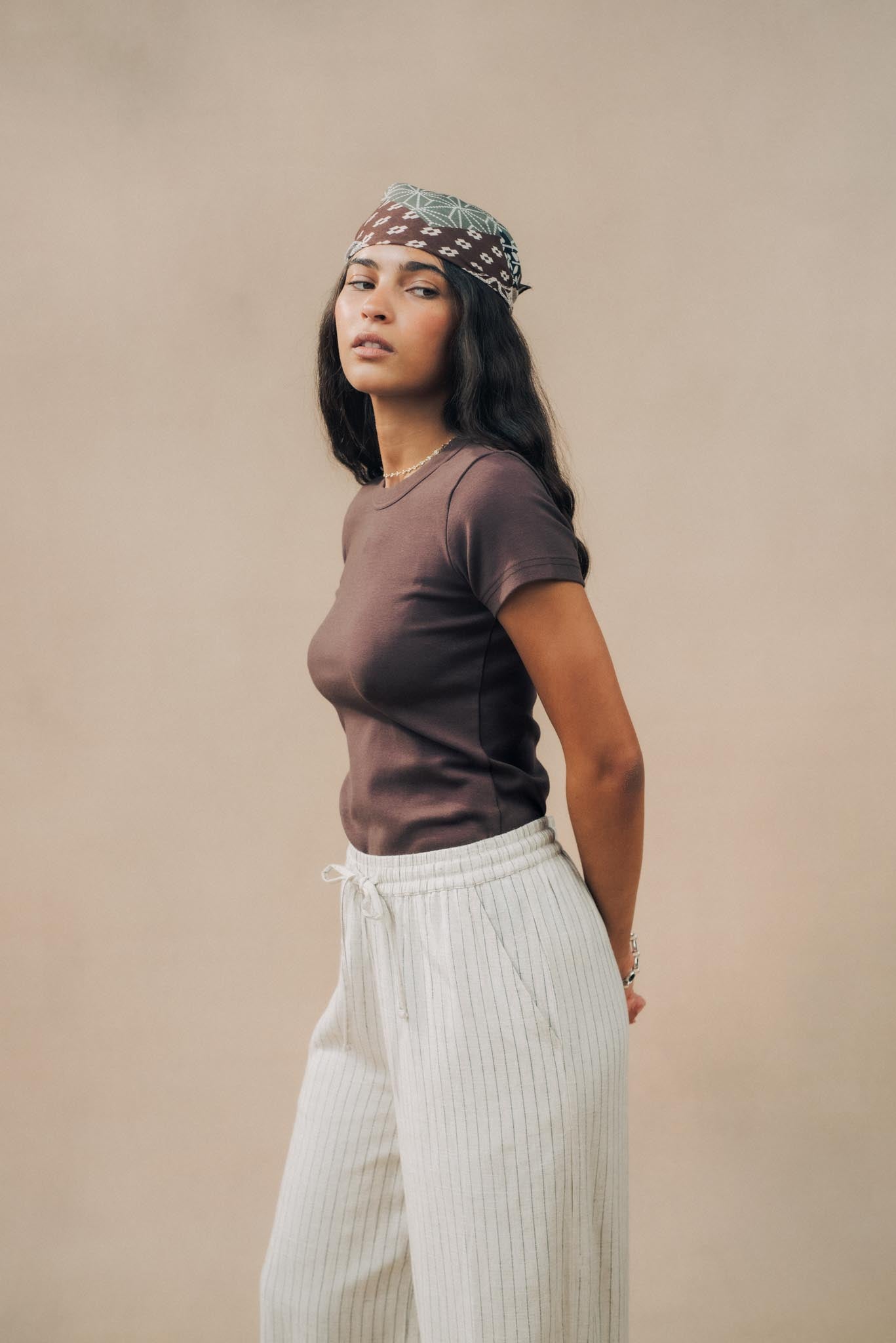 Linen EcoVero™️ Wide Leg Trouser