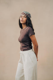 Linen EcoVero™️ Wide Leg Trouser