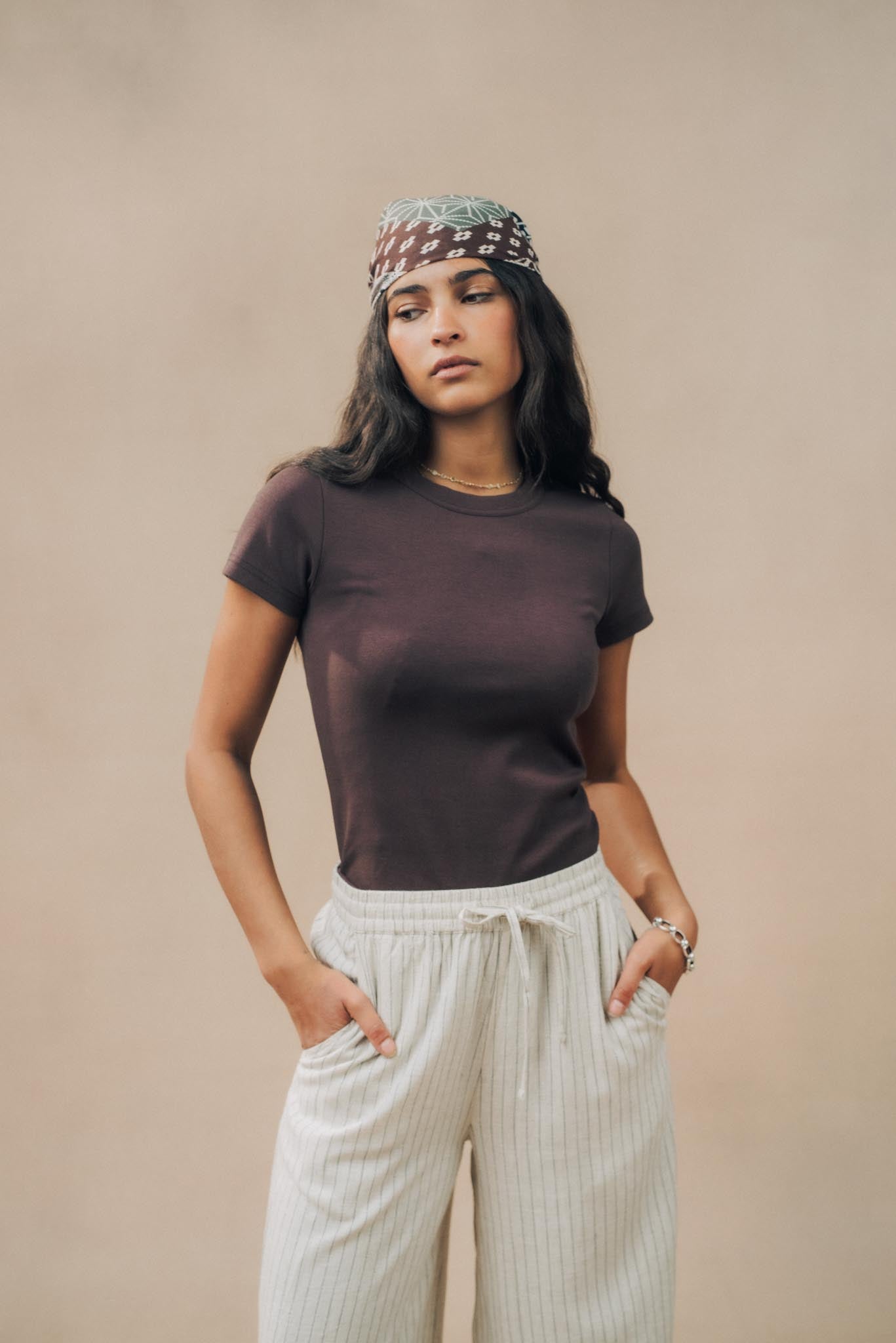 Linen EcoVero™️ Wide Leg Trouser