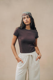 Linen EcoVero™️ Wide Leg Trouser