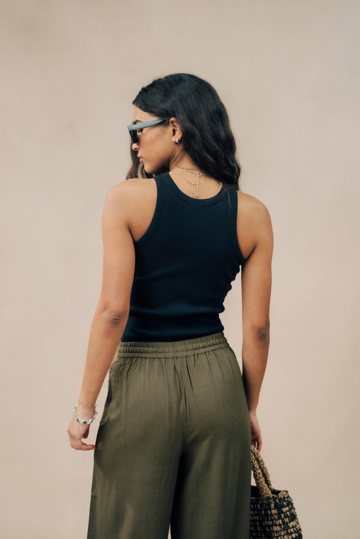 Ribbed Athletic Tank Top