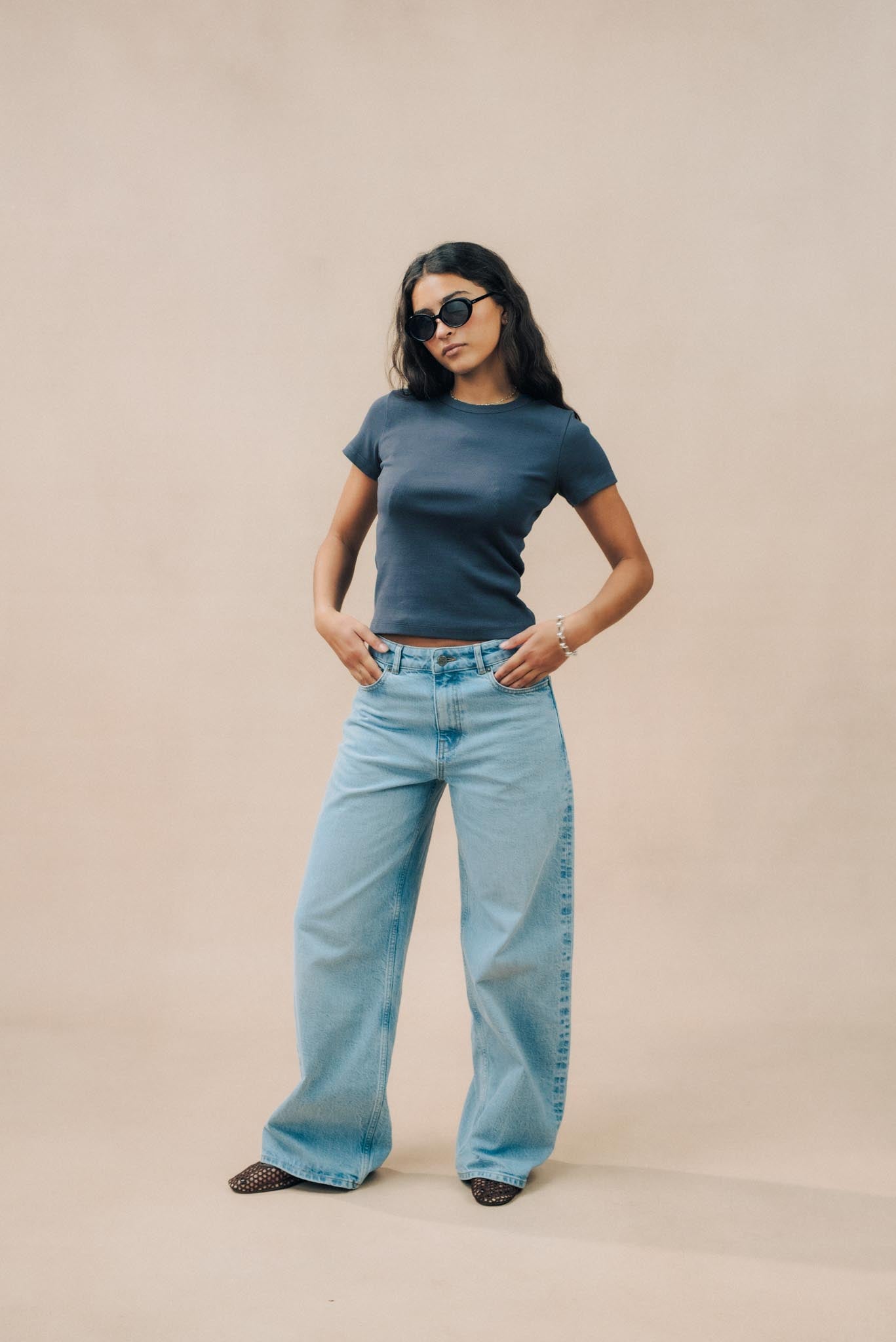 Ribbed T-shirt