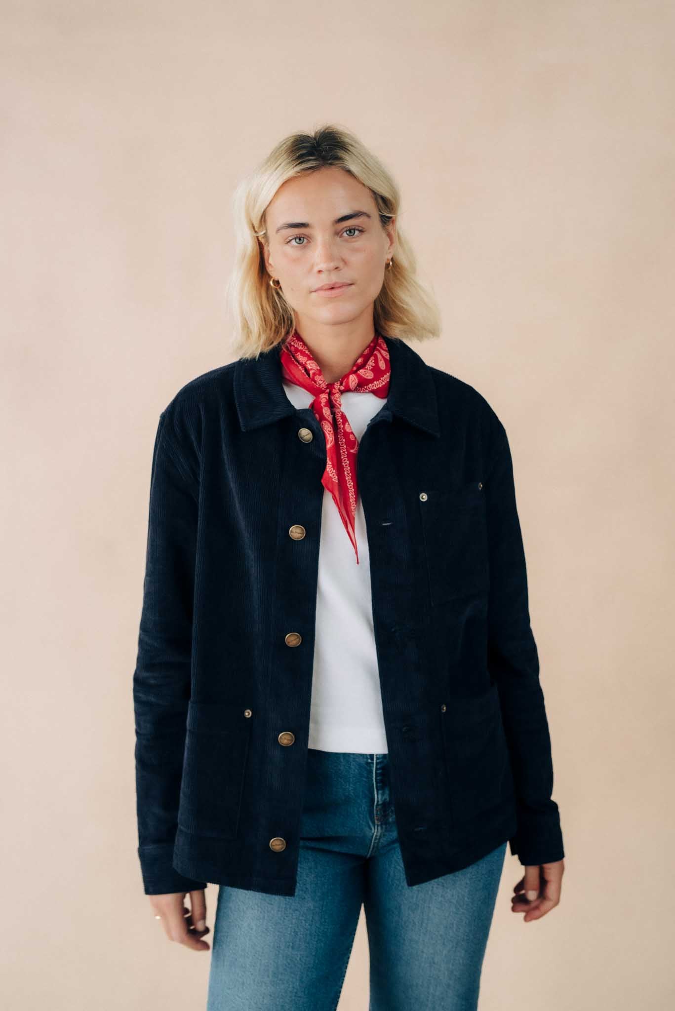 Unisex Cord Chore Jacket