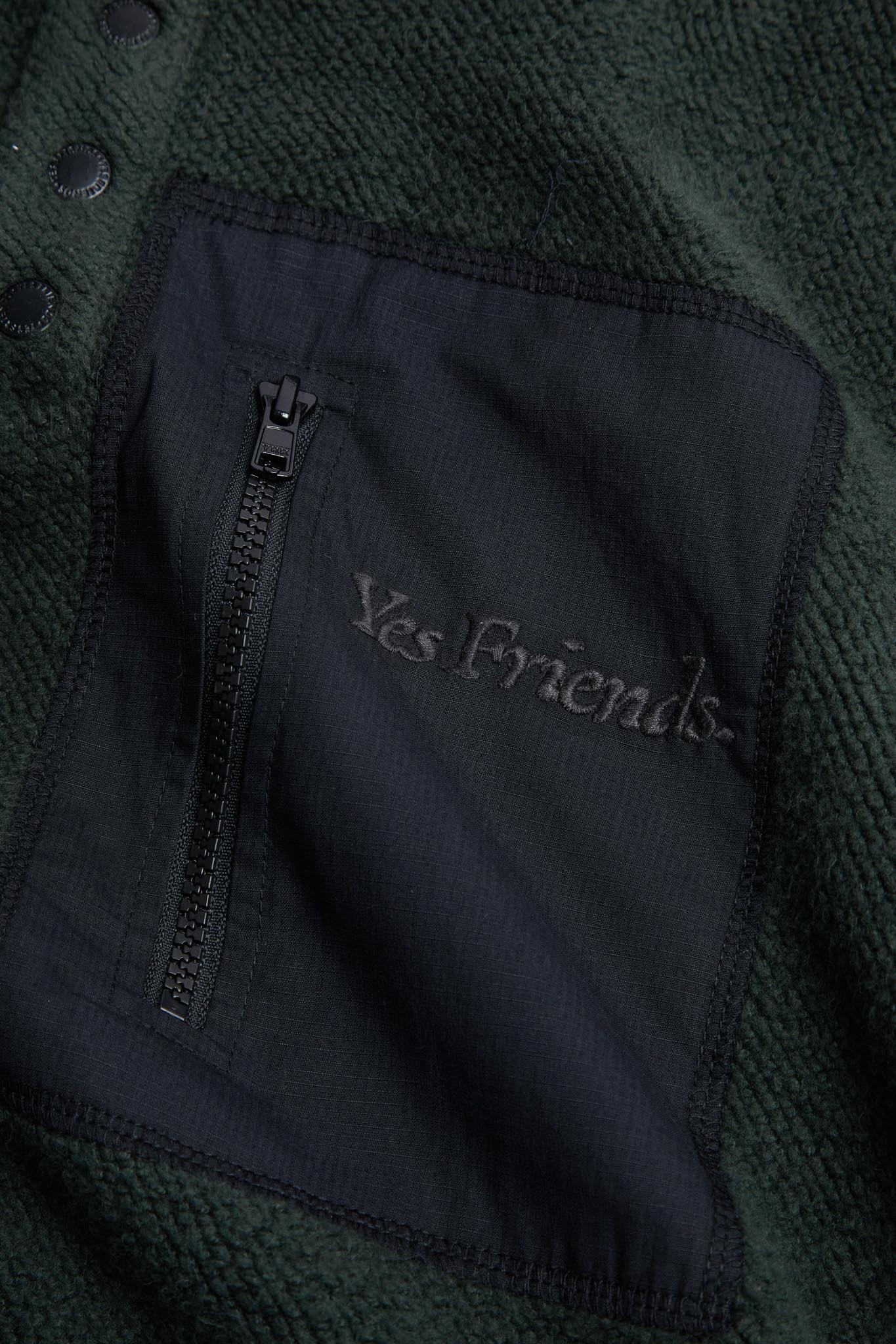Unisex Popper Neck Fleece